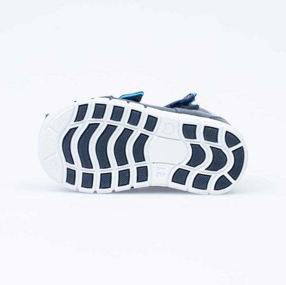 122159-23 Сандалии кожаные для мальчика для мальчики светло-синий фото №3