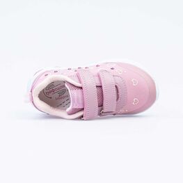 144135-72 Кроссовки из Softshell с LED-подсветкой для девочки розовый фото №4