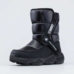 664131-42 Сапожки-дутики для мальчика для мальчики черный