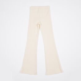 07859072-40 Брюки для девочки в рубчик молочный для девочки бежевый фото №2