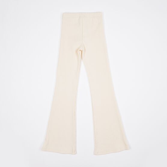 07859072-40 Брюки для девочки в рубчик молочный для девочки бежевый фото №2