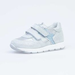 532226-21 Полуботинки для девочки серебрист.