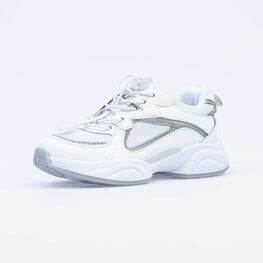 344319-71 Легкие кроссовки для девочки для девочки белый