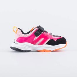 444017-73 Кроссовки для девочки роз-фук фото №2