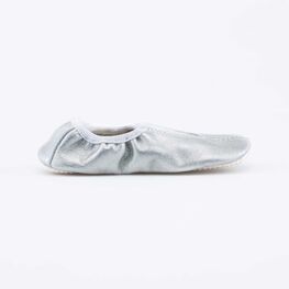 212005-01 Чешки для девочки серебристый фото №2