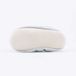 212005-01 Чешки для девочки серебристый фото №3