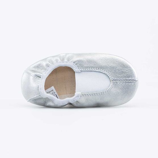 212005-01 Чешки для девочки серебристый фото №4