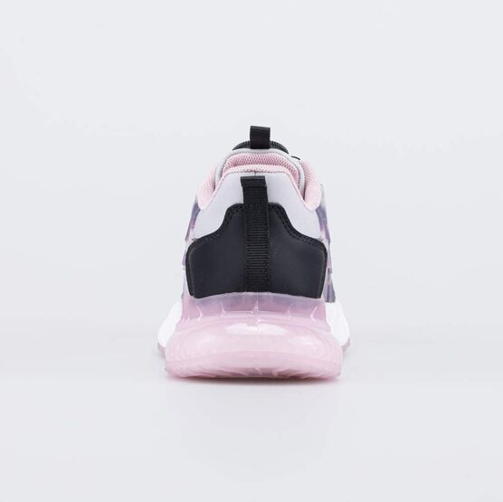 444045-72 Кроссовки с LED и Softshell для девочки сер-роз фото №5