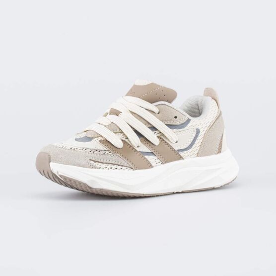 644544-11 Подростковые кроссовки для девочки для девочки бежевый