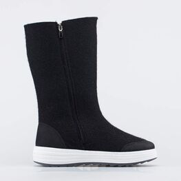 867139-42 Черные валенки женские с вышивкой для девочки черный фото №2