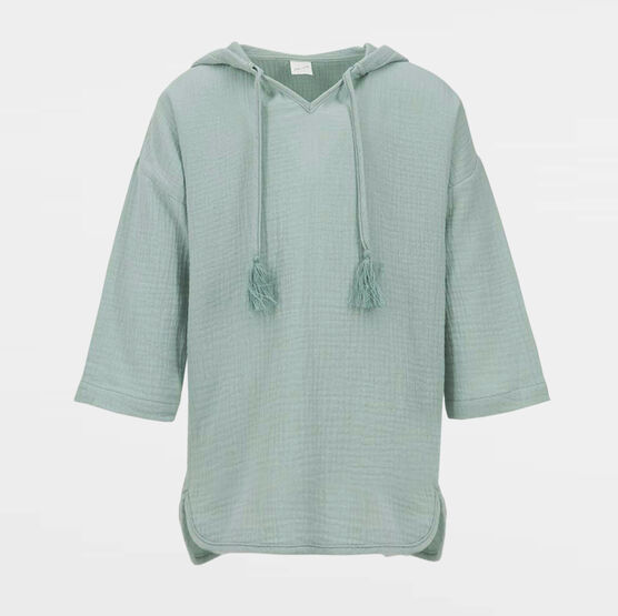 07052059-43 Детская пляжная туника шалфейный для мальчики шалфейный