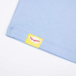 07702042-42 Футболка из кулирки Три кота голубой для мальчики голубой фото №3