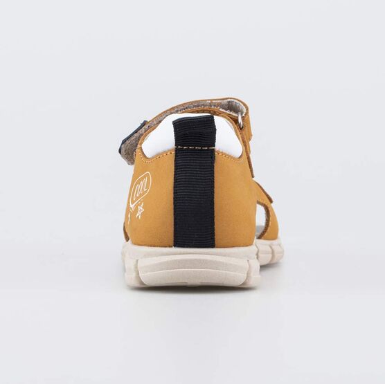 322205-22 Кожаные сандалии для мальчика коричневый для мальчики коричневый фото №5