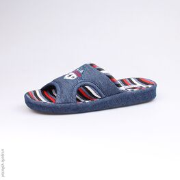 531023-11 Тапочки сине-красные для мальчики син-кра