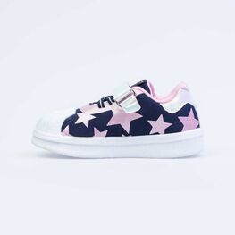 334022-11 Кеды для девочки син-роз фото №2