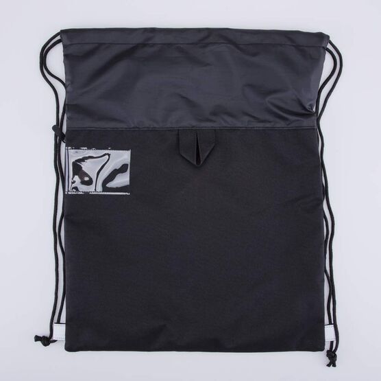 02708183-20 Мешок для сменной обуви черный для мальчики черный фото №2