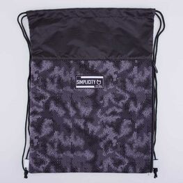 02708187-20 Мешок для сменной обуви чер-сер для мальчики чер-сер