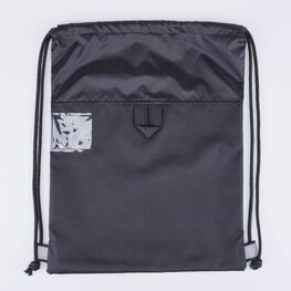 02708193-20 Мешок для сменной обуви черный для мальчики черный фото №2