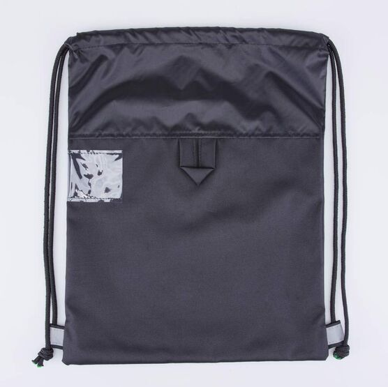 02708193-20 Мешок для сменной обуви черный для мальчики черный фото №2