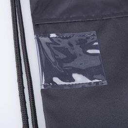 02708193-20 Мешок для сменной обуви черный для мальчики черный фото №3