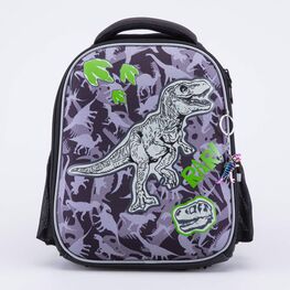 02704325-40 Рюкзак для первоклассника Дино КК для мальчики черный