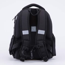 02704325-40 Рюкзак для первоклассника Дино КК для мальчики черный фото №3