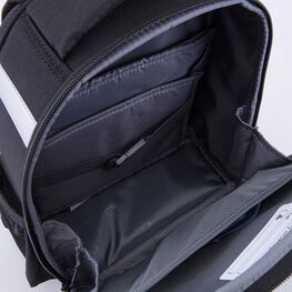 02704325-40 Рюкзак для первоклассника Дино КК для мальчики черный фото №4