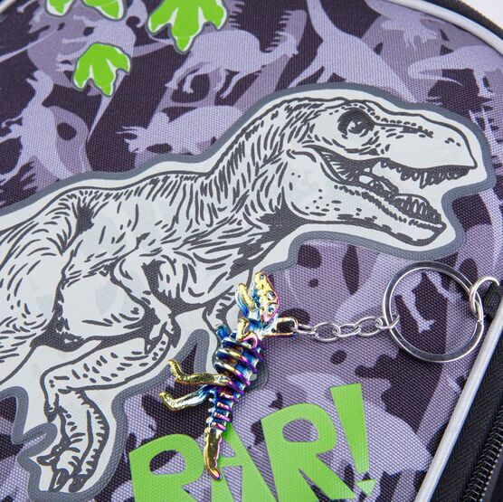 02704325-40 Рюкзак для первоклассника Дино КК для мальчики черный фото №5