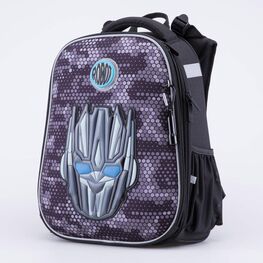 02704336-40 Рюкзак школьный черный КК для мальчики черный фото №2