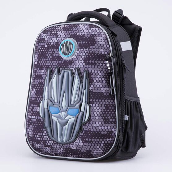 02704336-40 Рюкзак школьный черный КК для мальчики черный фото №2