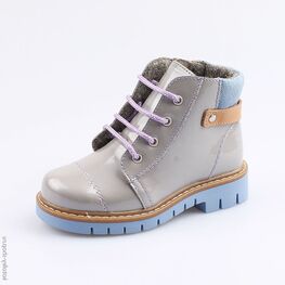 352185-31 Ботинки для девочки серый