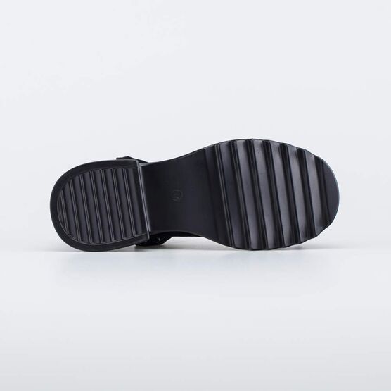 633057-22 Школьные туфли для девочки Бантик черный для девочки черный фото №3