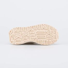 641049-11 Бежевые кроссовки с фиксаторами для девочки бежевый фото №3