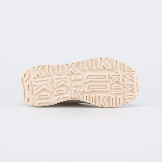 641049-11 Бежевые кроссовки с фиксаторами для девочки бежевый фото №3