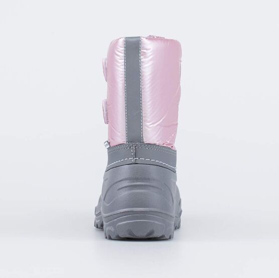 664137-42 Сноубутсы подростковые для девочки роз-сер фото №5