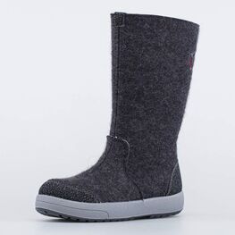 867081-42 Валенки для женщин для девочки темно-серый