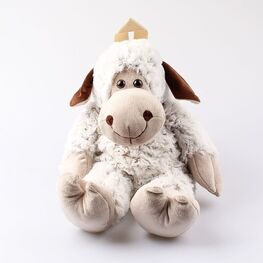 02003075-00 Плюшевый рюкзак Барашек для универсальные бежевый фото №2