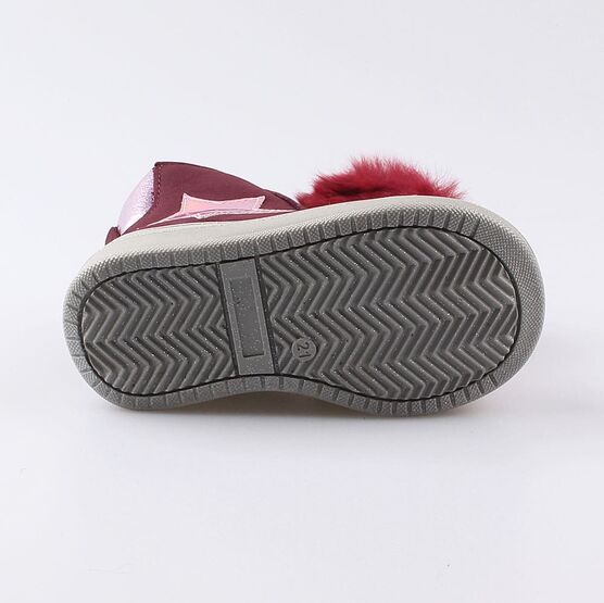 152249-31 Ботинки для девочки бордовый фото №3