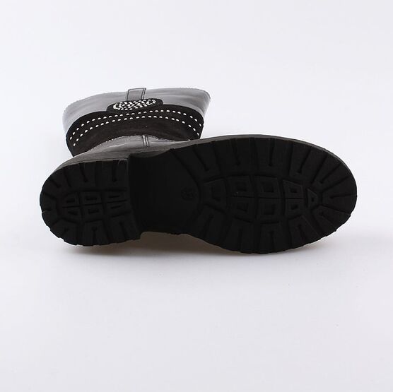 562047-31 Сапоги для девочки черный фото №3