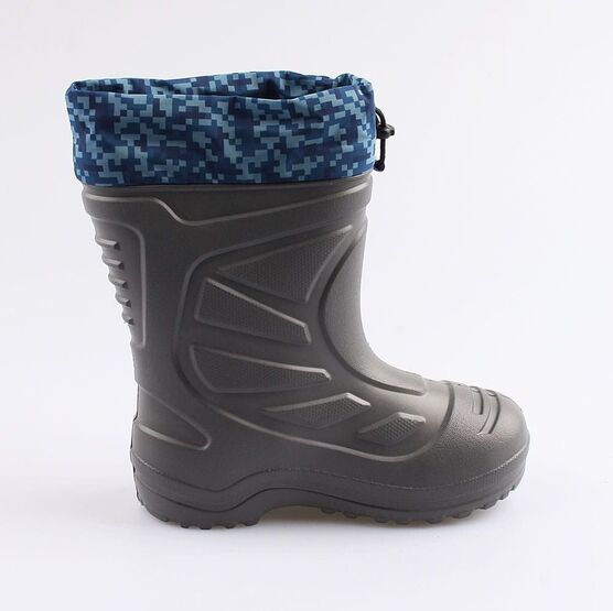 565005-11 Резиновые сапоги для мальчики серый фото №2