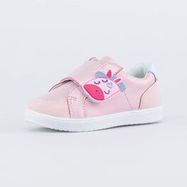 132162-22 Полуботинки из натуральной кожи для девочки розовый