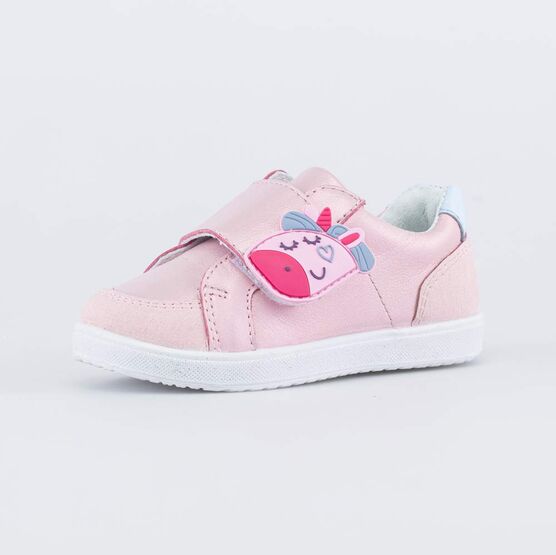 132162-22 Полуботинки из натуральной кожи для девочки розовый