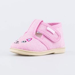 231214-11 Текстильная обувь анатомическая для девочки розовый