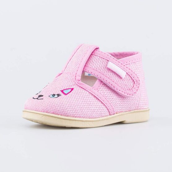 231214-11 Текстильная обувь анатомическая для девочки розовый