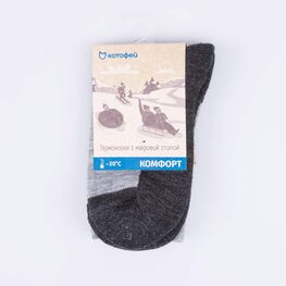 07742291-41 Термоноски Котофей Комфорт светло-серый для мальчики светло-серый фото №3