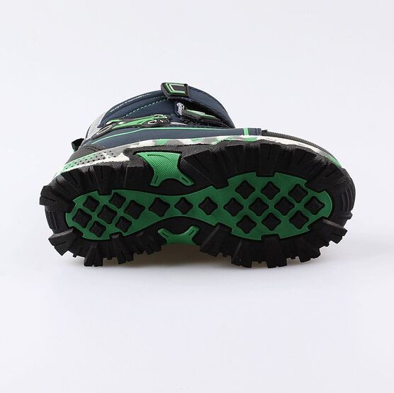 254971-42 Мембранные ботинки с LED-подсветкой для мальчики син-зел фото №3