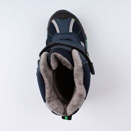 254971-42 Мембранные ботинки с LED-подсветкой для мальчики син-зел фото №4