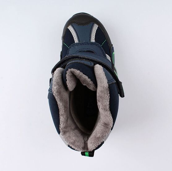 254971-42 Мембранные ботинки с LED-подсветкой для мальчики син-зел фото №4