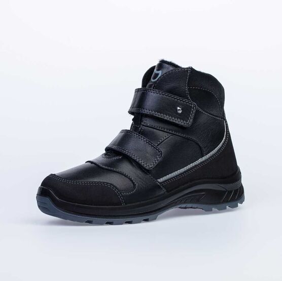 752159-42 Сапожки для мальчики черный