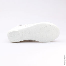 531042-71 Текстильная обувь для девочки белый фото №3